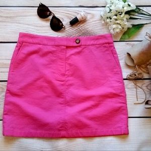 Anthropologie & Vanessa Virginia Pink Mini Skirt
